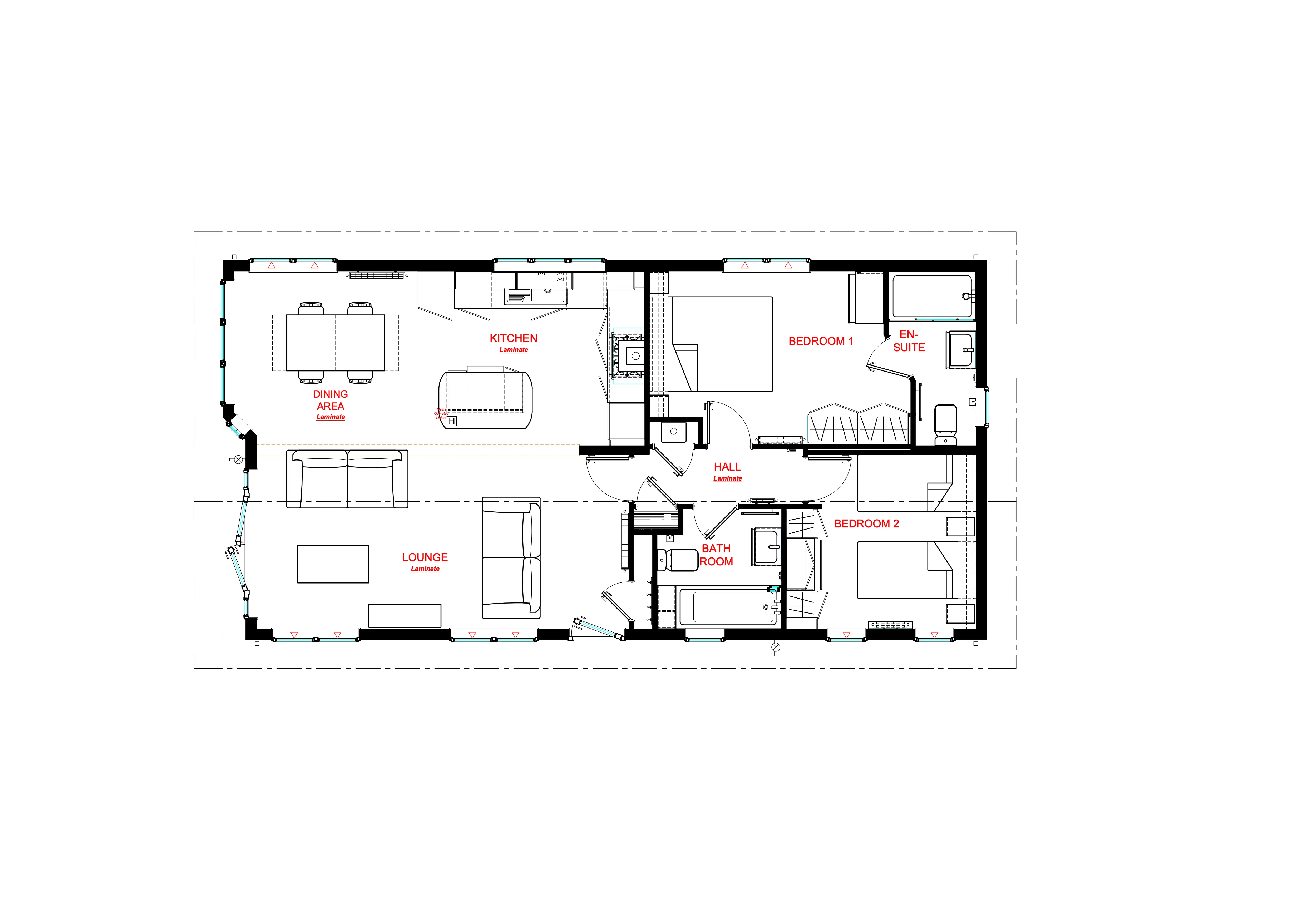 Floor Plan - The Cedar